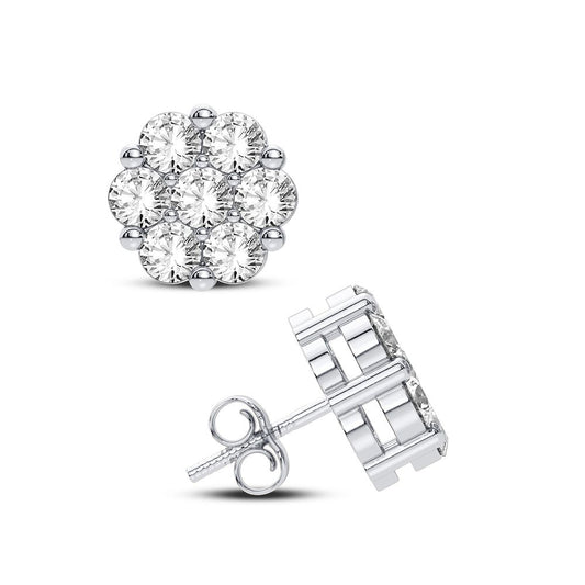 14K 1.50CT Diamond Earring