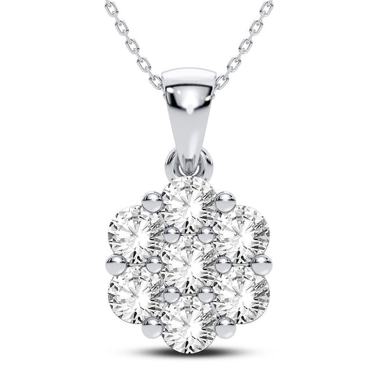 14K 0.75CT Diamond Pendant