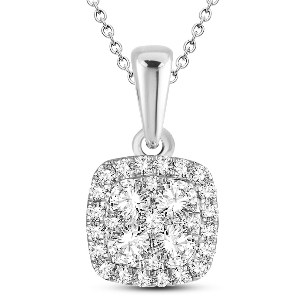 14k 0.50ct Diamond Pendant