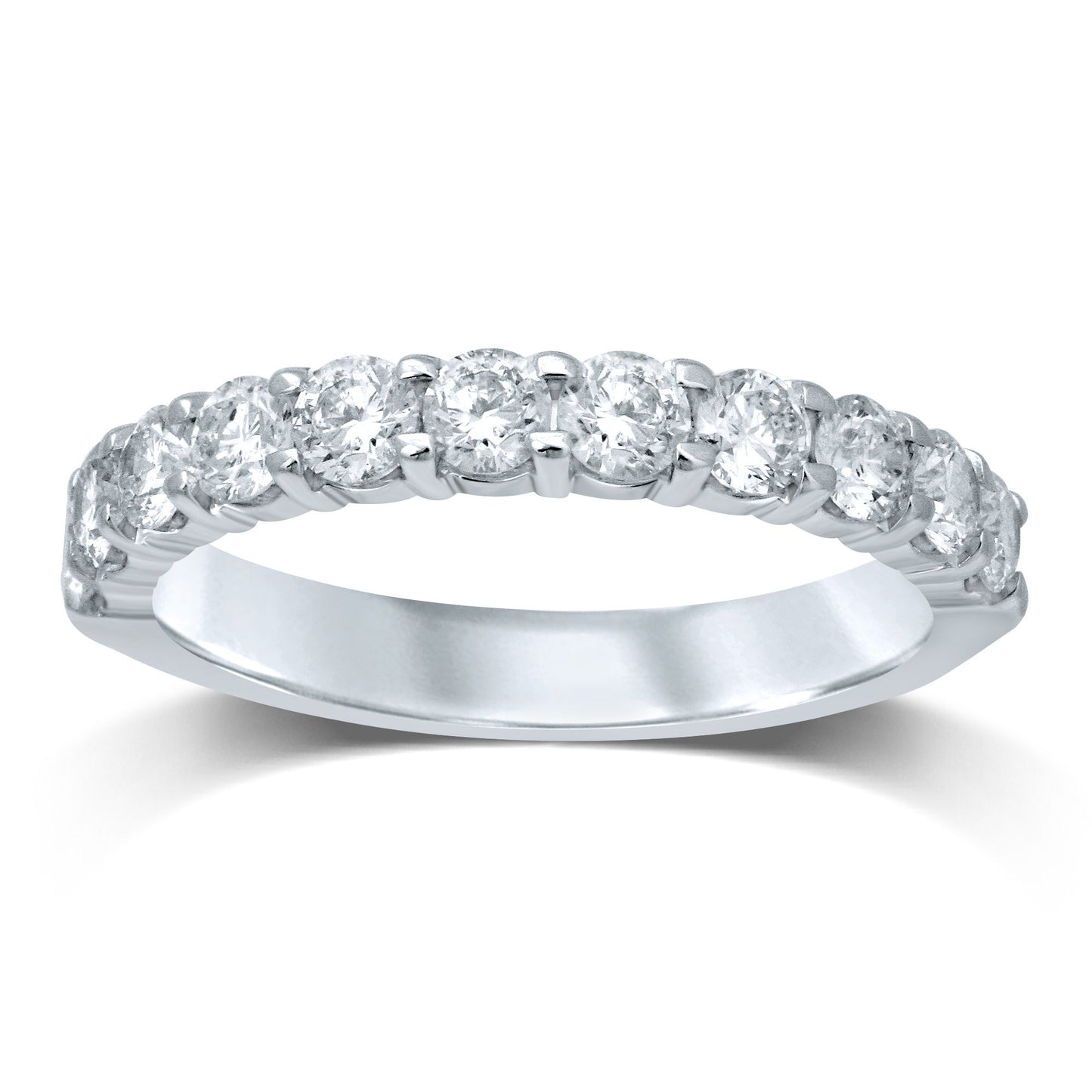 14K 0.27CT Diamond Ladies Band (11 Diamond Stones)