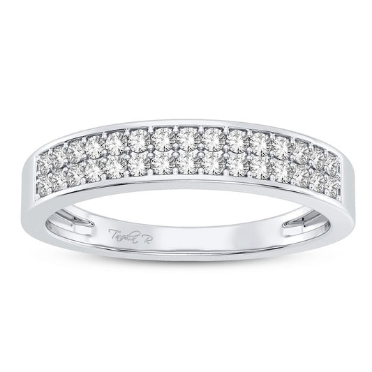 10K 0.25CT Diamond Band