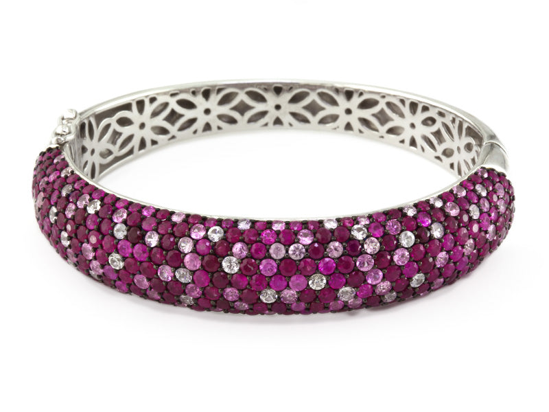 EFFY 925 EFFY 925 STERLING SILVER RUBY BANGLE