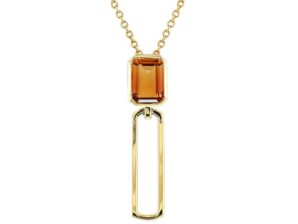 EFFY 14K YELLOW GOLD ONYX PENDANT