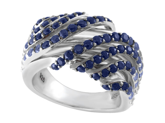 EFFY 925 STERLING SILVER SAPPHIRE RING