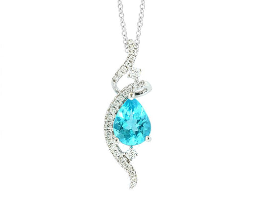 EFFY 18K WHITE GOLD ,APPETITE PENDANT