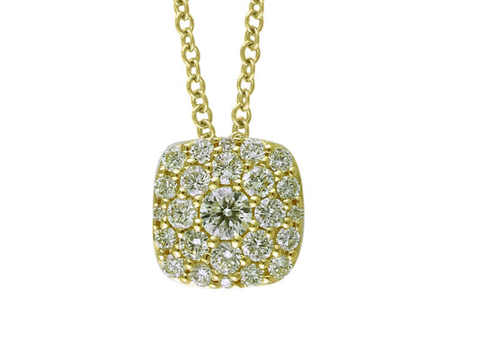 EFFY 14K YELLOW GOLD DIAMOND PENDANT