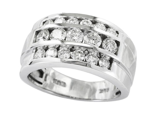 EFFY 14K WHITE GOLD DIAMOND RING