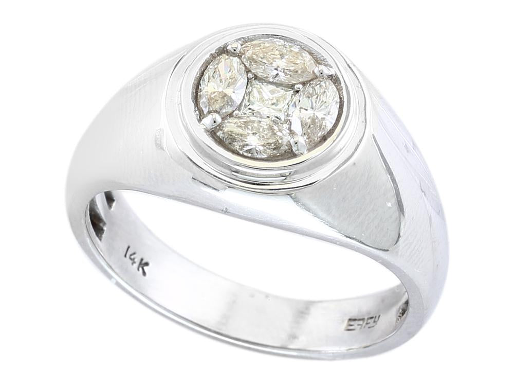 EFFY 14K WHITE GOLD DIAMOND RING