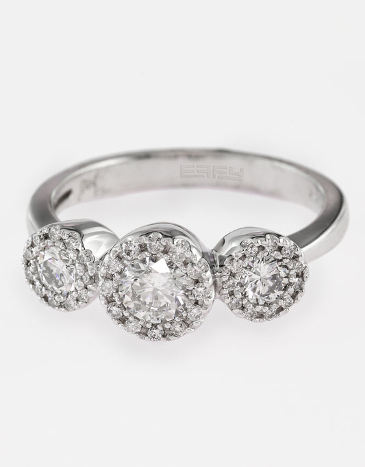 Effy 14K White Gold Diamond Ring