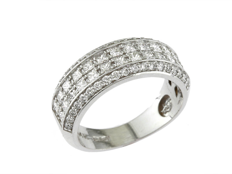 EFFY 14K WHITE GOLD DIAMOND RING