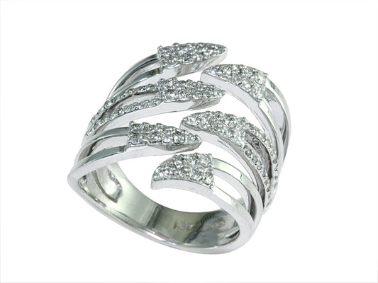 EFFY 14K WHITE GOLD DIAMOND RING