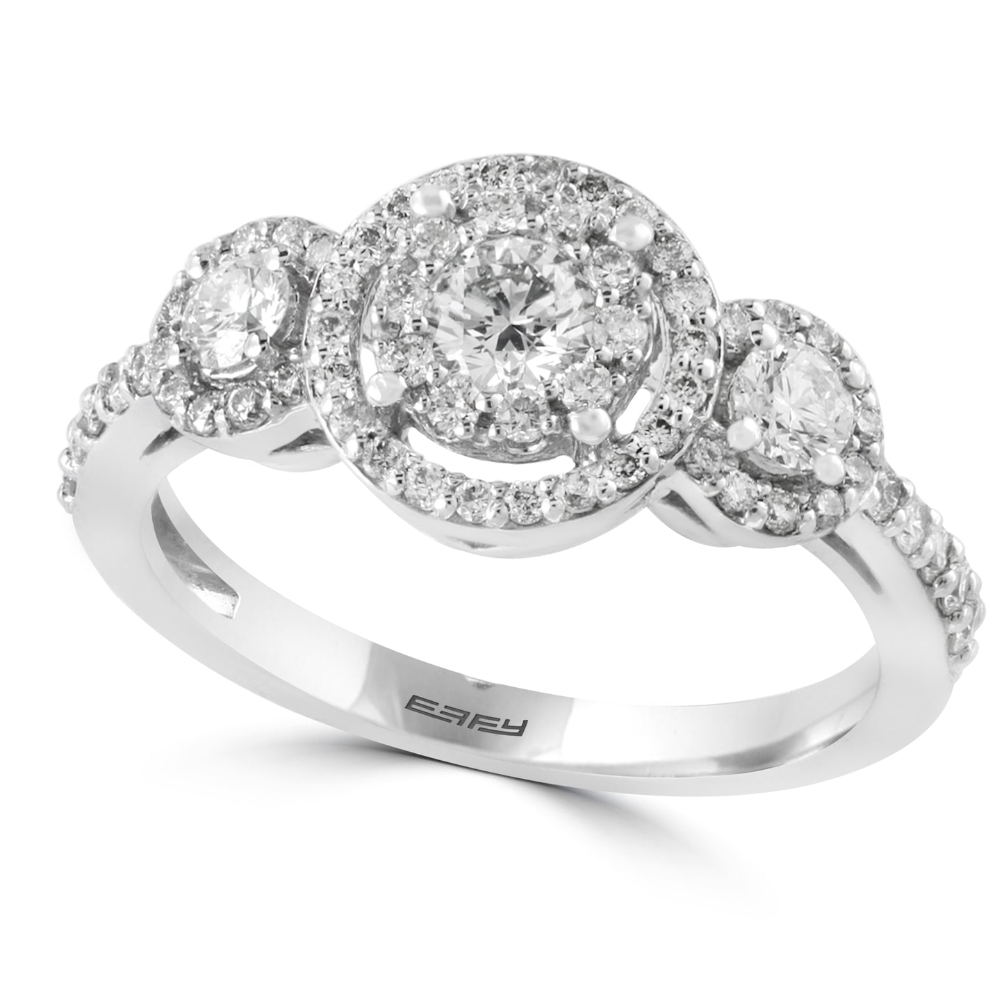 Effy 14K White Gold Diamond Ring