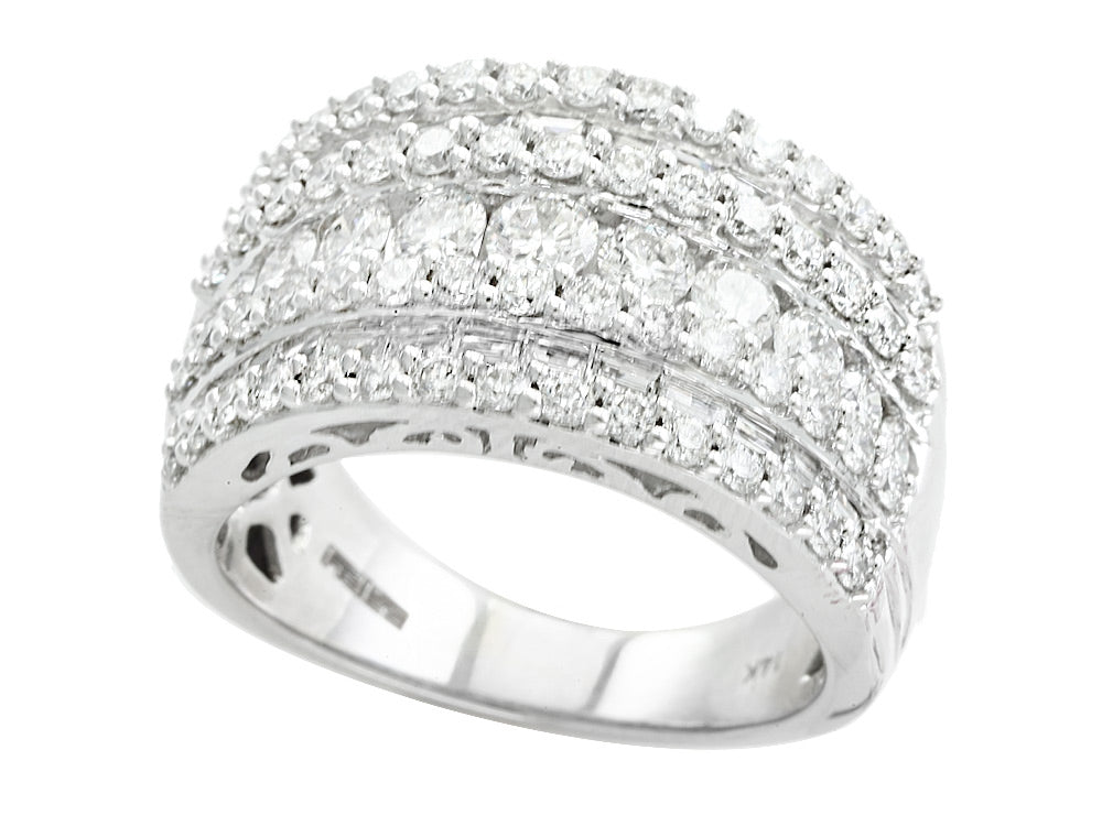 EFFY 14K WHITE GOLD DIAMOND RING