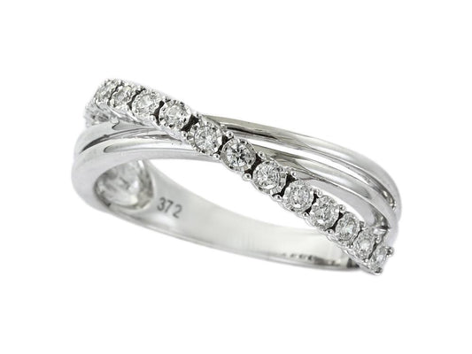 EFFY 925 SILVER DIAMOND RING