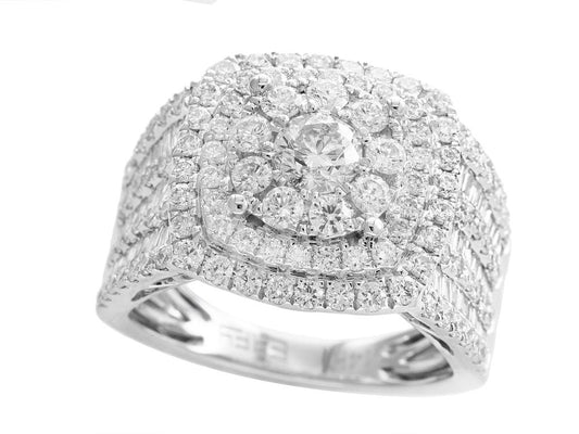 EFFY 14K WHITE GOLD DIAMOND RING