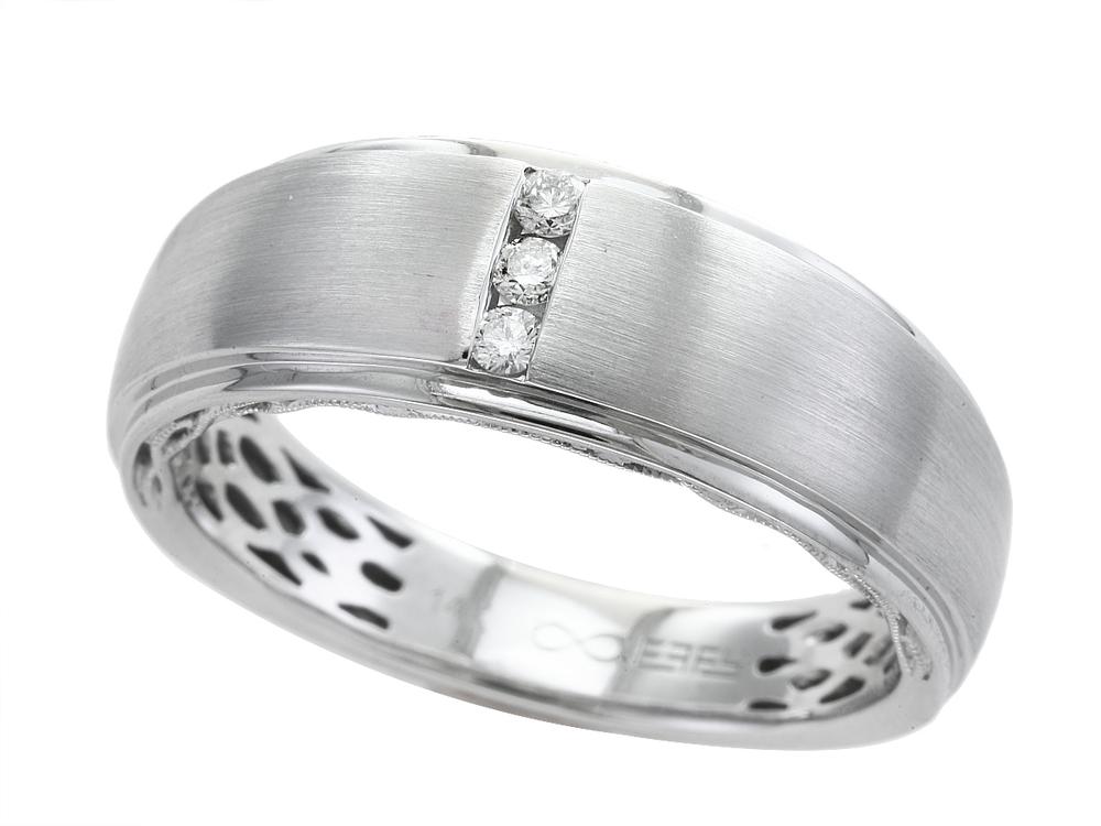 EFFY 14K WHITE GOLD DIAMOND RING