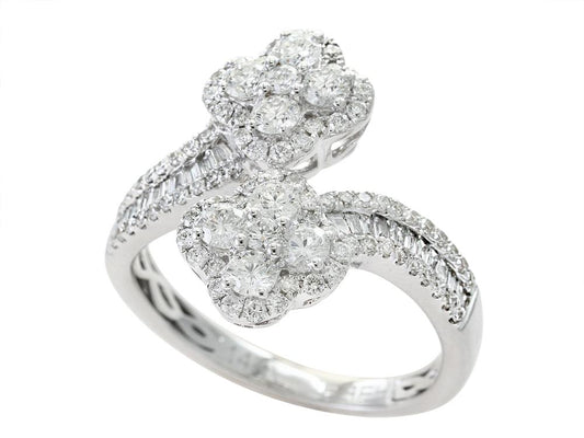 EFFY 14K WHITE GOLD DIAMOND RING