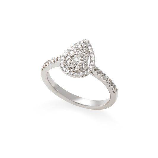 Effy 14K White Gold Diamond Ring