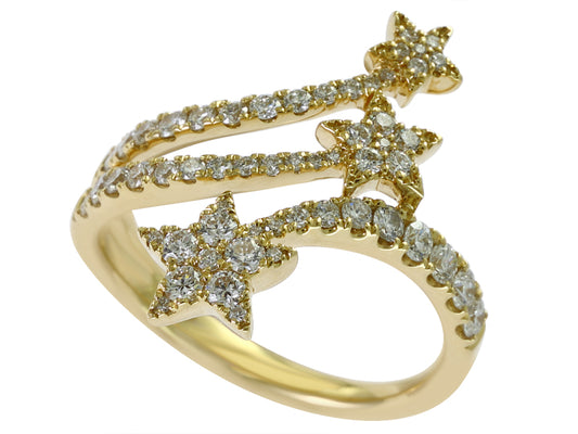 EFFY 14K YELLOW GOLD DIAMOND RING