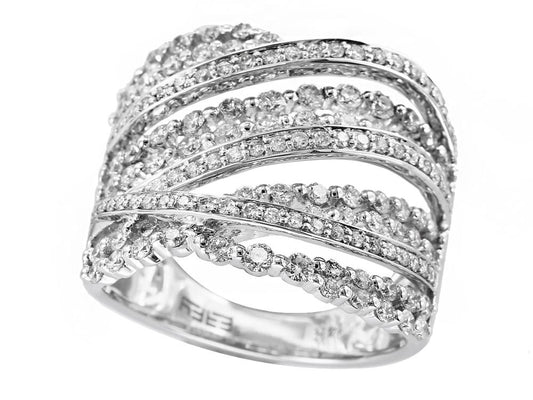 EFFY 14K WHITE GOLD DIAMOND RING