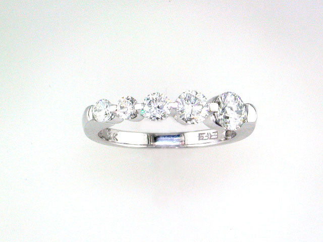 EFFY 14K WHITE GOLD DIAMOND RING