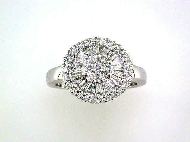 EFFY 14K WHITE GOLD DIAMOND RING