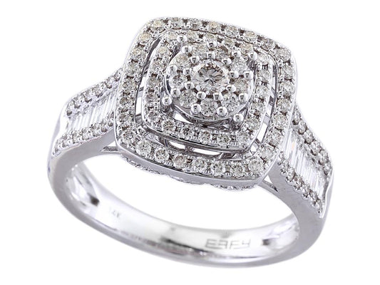 EFFY 14K WHITE GOLD DIAMOND RING