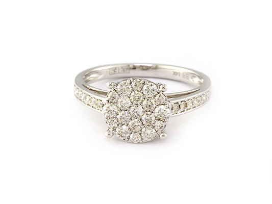 EFFY 14K WHITE GOLD DIAMOND RING