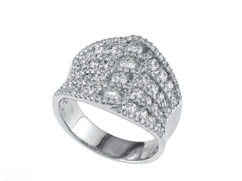 EFFY 14K WHITE GOLD DIAMOND RING