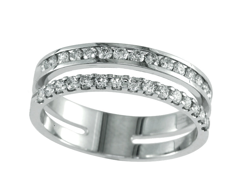 EFFY 14K WHITE GOLD DIAMOND RING