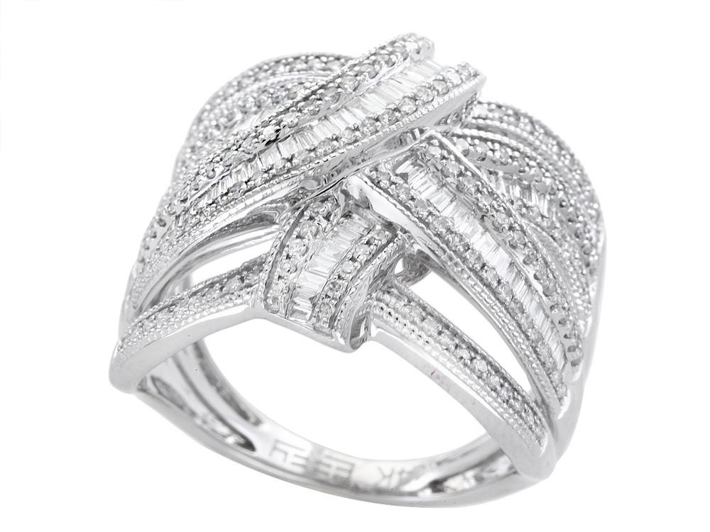 EFFY 14K WHITE GOLD DIAMOND RING