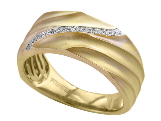 EFFY 14K YELLOW GOLD DIAMOND RING