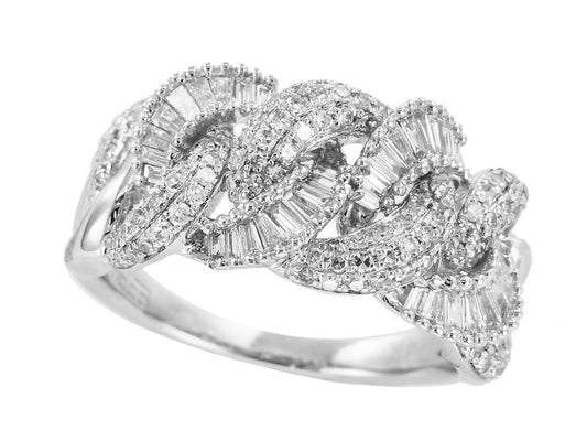 EFFY 14K WHITE GOLD DIAMOND RING