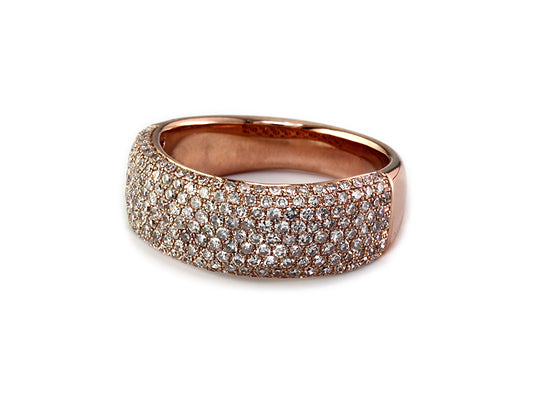 EFFY 14K ROSE GOLD DIAMOND RING