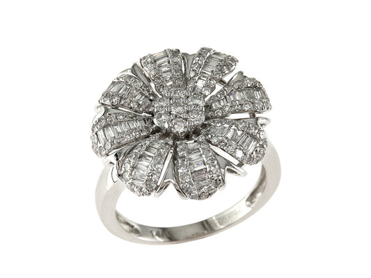 EFFY 14K WHITE GOLD DIAMOND RING