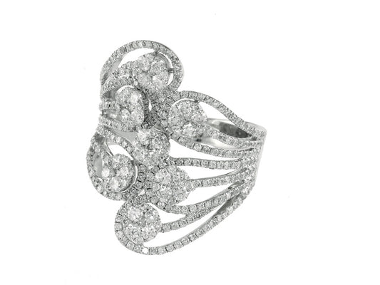 EFFY 14K WHITE GOLD DIAMOND RING