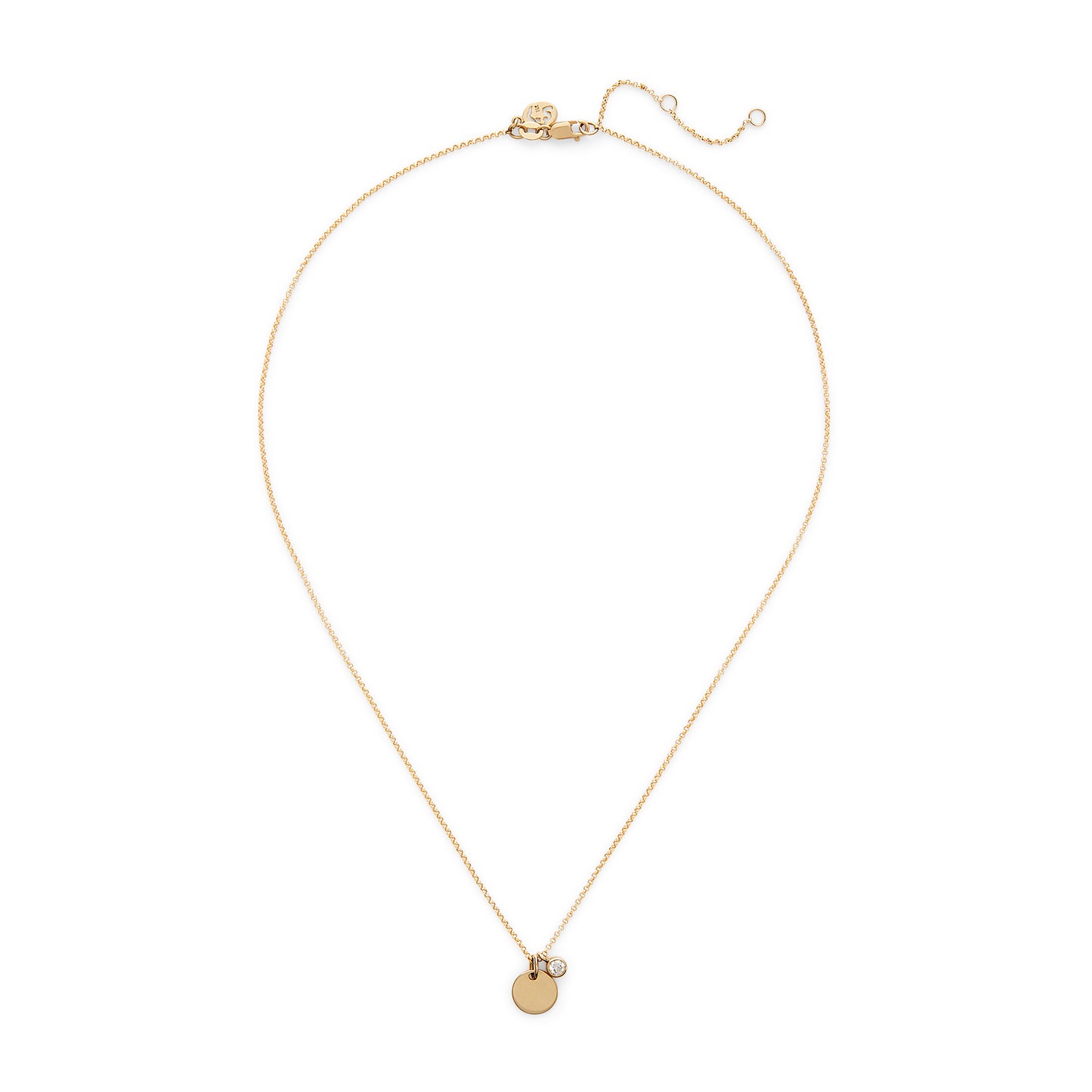 Effy 14K Yellow Gold Diamond Necklace