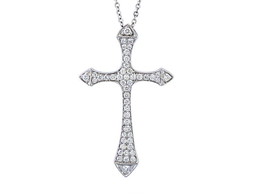 EFFY 14K WHITE GOLD DIAMOND PENDANT