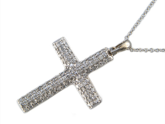 EFFY 14K WHITE GOLD DIAMOND PENDANT